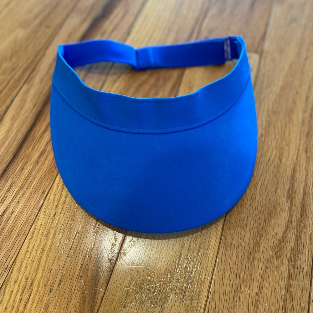 Lululemon Fast Paced Running Visor Blue EUC